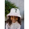 Faux-Sherpa Camouflage Bucket Hat, Pink - Hats - 2