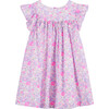 Liberty Print Betsy Frill Dress, Lilac Betsy - Dresses - 1 - thumbnail