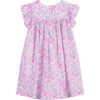 Liberty Print Betsy Frill Dress, Lilac Betsy - Trotters London Dresses ...
