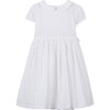 Margot Broderie Dress, White - Dresses - 1 - thumbnail