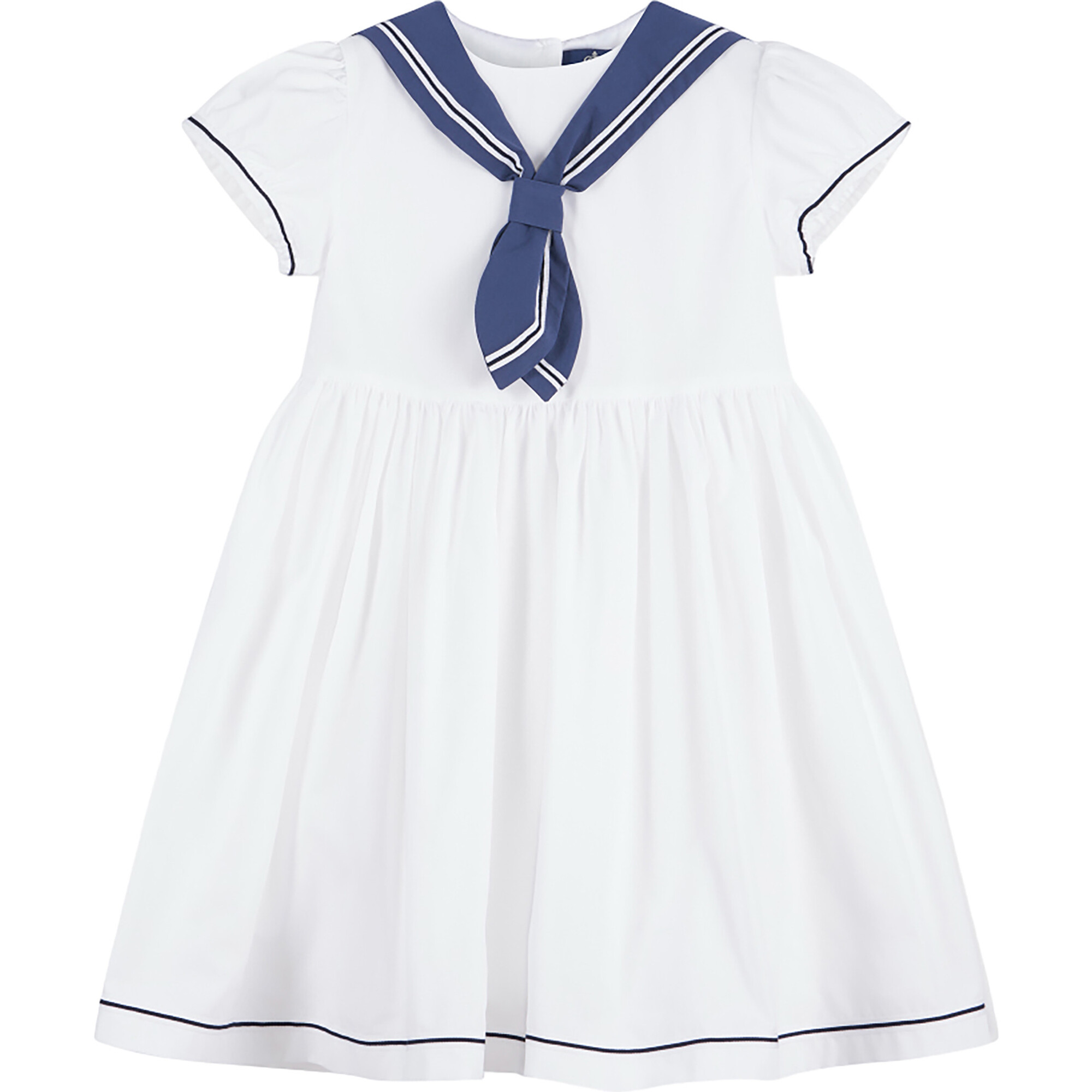 Philippa Sailor Dress, Pale Blue - Dresses - 1