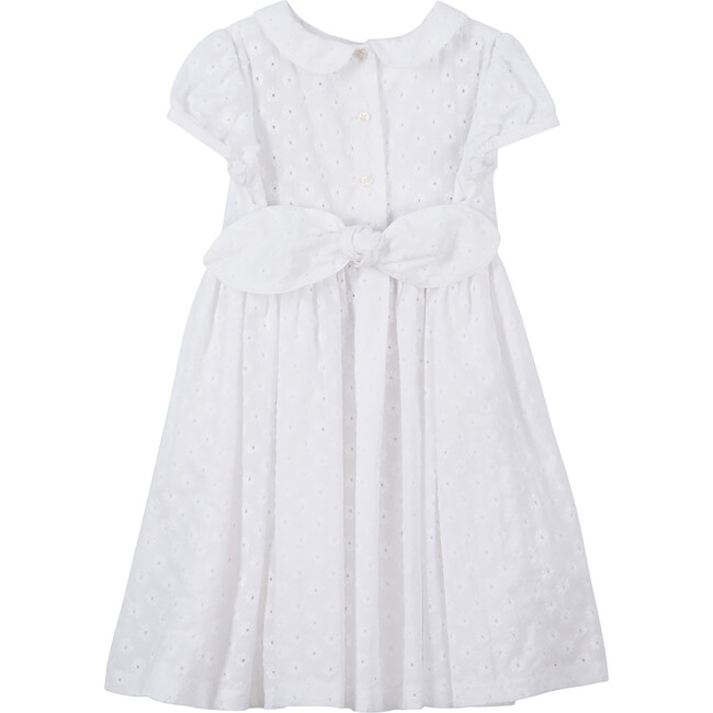 Margot Broderie Dress, White - Dresses - 2