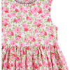 Adelina Petit Rose Ric Rac Dress, Red Rose - Dresses - 2