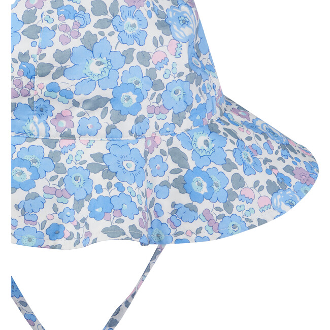 Liberty Print Natasha Hat, Blue Betsy - Hats - 2