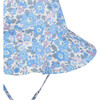 Liberty Print Natasha Hat, Blue Betsy - Hats - 2