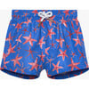 Little Starfish Swimshort, Blue - Swim Trunks - 1 - thumbnail