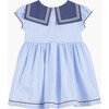 Little Philippa Sailor Dress, Pale Blue - Dresses - 2