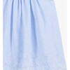 Little Petal Pretty Hem Dress, Blue Chambray - Dresses - 3 - thumbnail