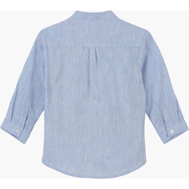 Little Oscar Shirt, Pale Blue - Shirts - 2