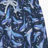 Little Whale Swimshort, Navy - Swim Trunks - 3