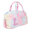 Love Tie-Dye Duffle Bag And Pouch Set, Cotton Candy - Bags - 2
