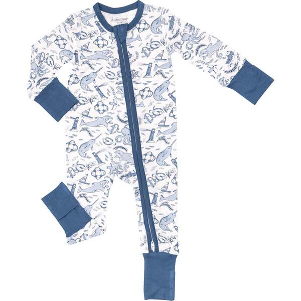 Angel Dear Nautical Notebook Polo Shirt & Short Set main image 1