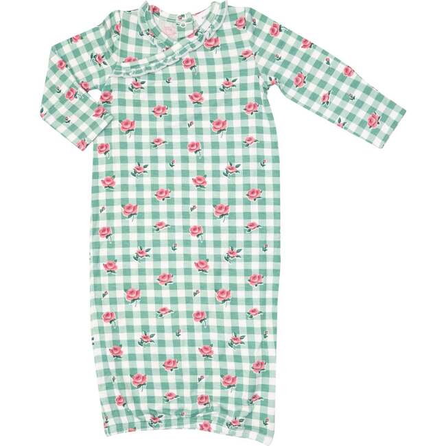 GINGHAM ROSES Kimono Gown - Sleepbags - 1