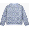 Liberty Print Danjo Quilted Jacket, Blue Danjo - Jackets - 2