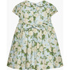 Little Liberty Print Carline Rose Dress, Pale Blue Rose - Dresses - 2