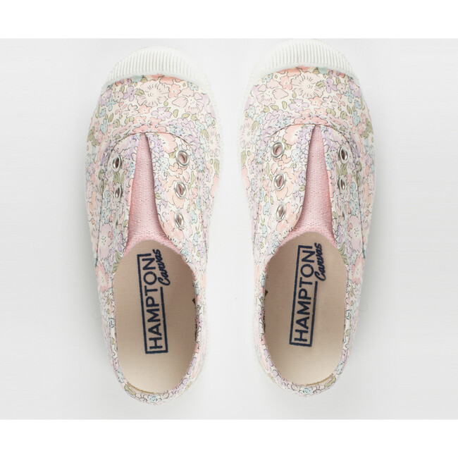 Liberty Print Plum Canvas Shoe, Michelle - Sneakers - 2