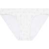 Women's Eyelet Tie Knot Bikini Bottom, White - Two Pieces - 1 - thumbnail