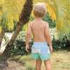 Peri Colorblock Long Slim Leg Boardie, Blue - Swim Trunks - 3