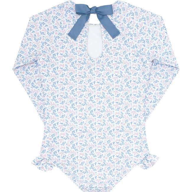 Briland Botanic Rashguard One-Piece, Blue - One Pieces - 5