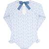 Briland Botanic Rashguard One-Piece, Blue - One Pieces - 5