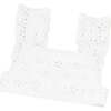 Bahamian Eyelet Ruffle Bikini, White - One Pieces - 2