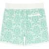 Abaco Paisley Boardshort, Green - Swim Trunks - 3