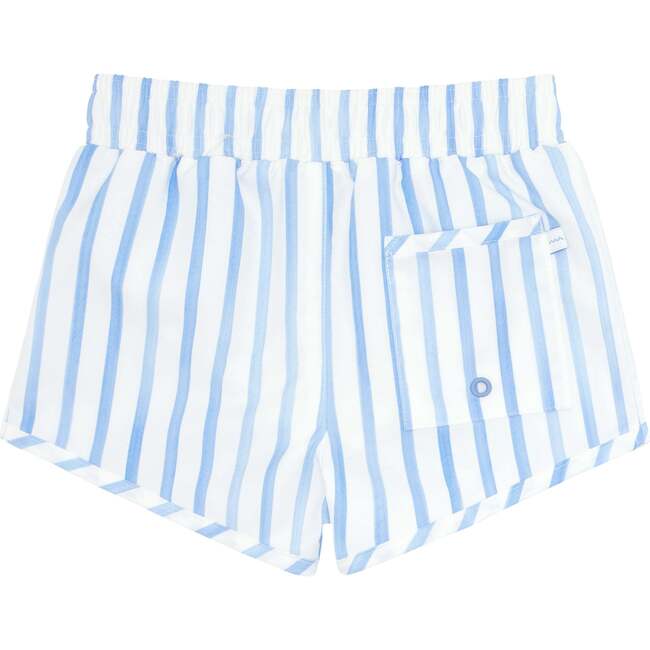 Bahamian Boardie, Blue Stripe - Swim Trunks - 4