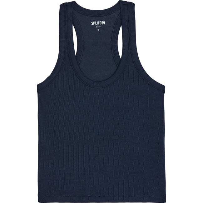 Ashby Rib Crop, Indigo