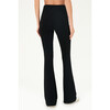 Raquel Fleece Flare Sweatpants, Black - Sweatpants - 2