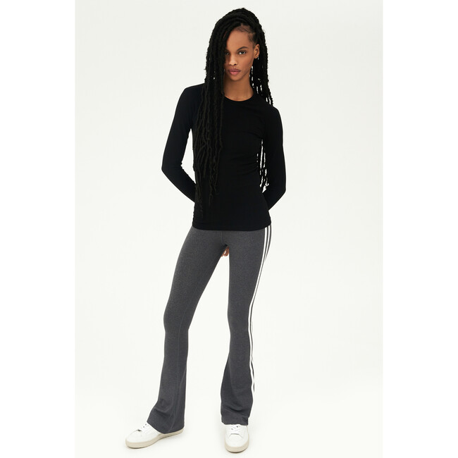 Loren Seamless Long Sleeve Tee, Black - Tees - 3