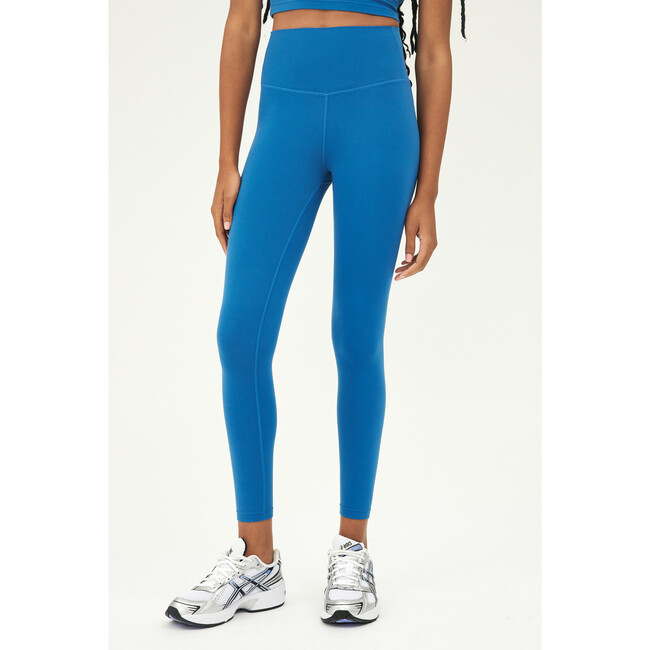 Airweight High Waist 7/8 Leggings, Stone Blue - Leggings - 4