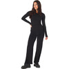 Women's Syra Long Sleeve Tee, Jet Black - Tees - 1 - thumbnail