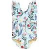 Girls Katniss Suit, Paper Floral - One Pieces - 1 - thumbnail