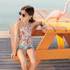 Girls Joy Tankini, Multi Ditsy Floral - Two Pieces - 2