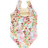Girls Jaymes Suit, Multi Ditsy Floral - One Pieces - 4 - thumbnail