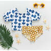 Girls Lexi Tankini, Indigo Cornflower - Two Pieces - 4