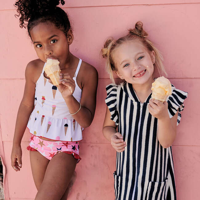 Girls Joy Tankini, Ice Cream - Two Pieces - 3