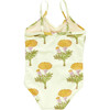 Girls Effie Suit, Yellow Marigold - One Pieces - 4
