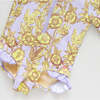 Girls Arden Suit, Lavender Stem Floral - One Pieces - 3