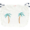 Girls Anick Coverup, Antique White Palm Trees - Cover-Ups - 1 - thumbnail