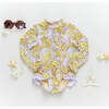 Girls Arden Suit, Lavender Stem Floral - One Pieces - 5
