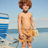 Boys Swim Trunk, Sienna Pizza - Swim Trunks - 2