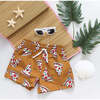 Boys Swim Trunk, Sienna Pizza - Swim Trunks - 4
