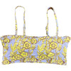 Womens Courtney Swim Top, Lavender Stem Floral - Two Pieces - 1 - thumbnail