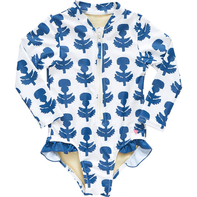 Baby Girls Arden Suit, Indigo Cornflower