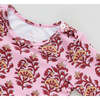 Baby Girls Rash Guard Set, Pink Posey Block Print - Rash Guards - 2