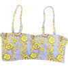 Womens Courtney Swim Top, Lavender Stem Floral - Two Pieces - 3 - thumbnail