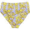Womens Courtney Swim Bottom, Lavender Stem Floral - Two Pieces - 3 - thumbnail