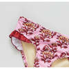 Baby Girls Rash Guard Set, Pink Posey Block Print - Rash Guards - 3