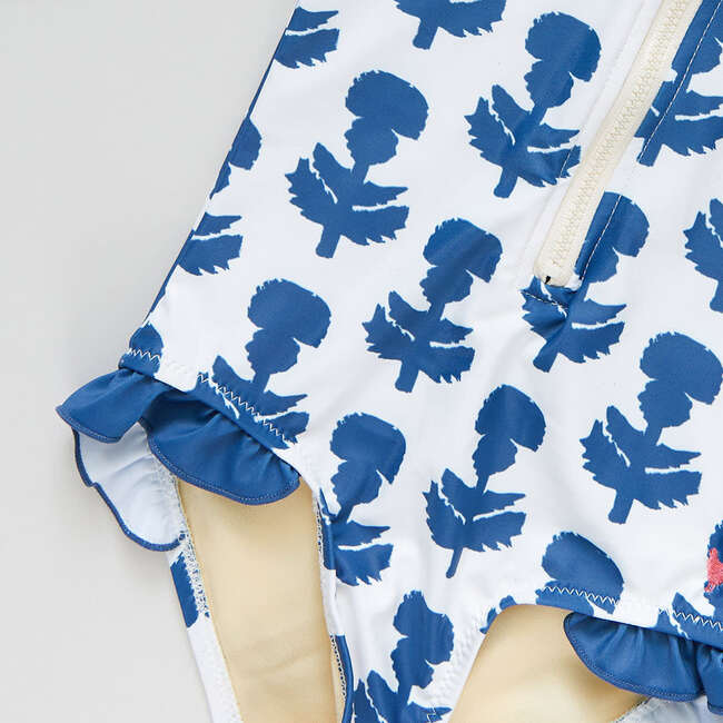 Baby Girls Arden Suit, Indigo Cornflower - One Pieces - 2